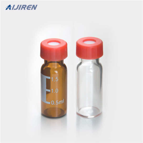 HPLC vials silanized thread integrity